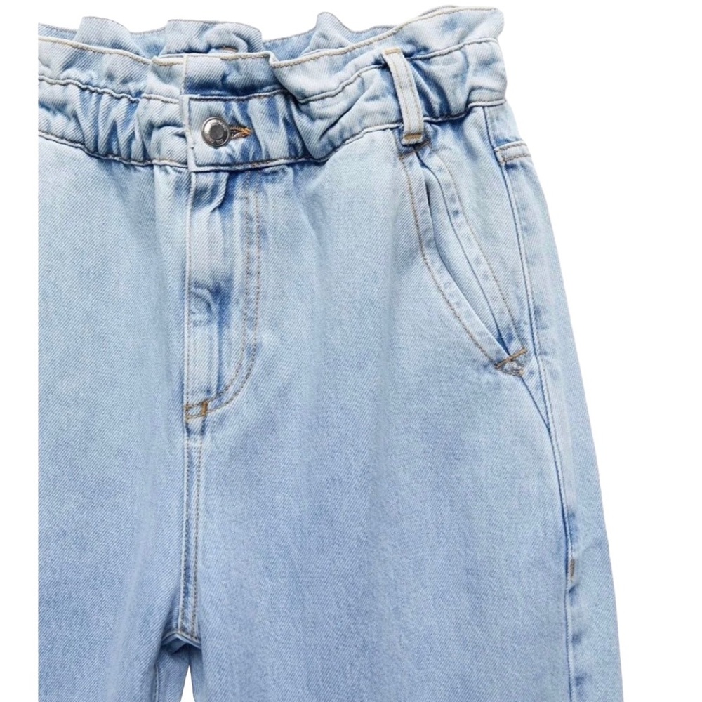 NWT ZARA Paper Bag Carrot Ankle Rigid Leg Blogger Fav. - Picture 6 of 16